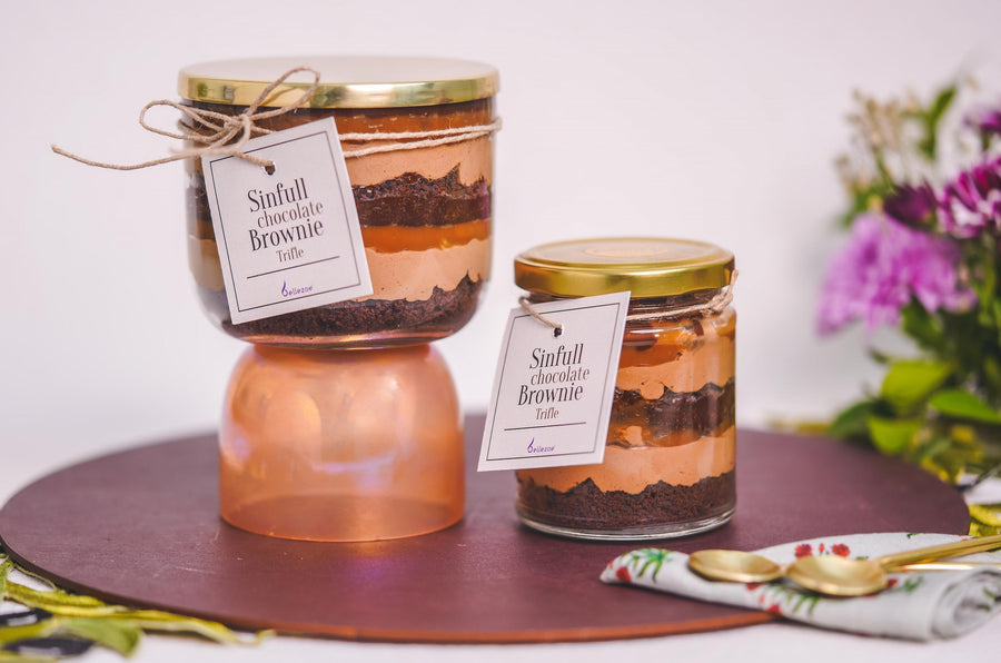 Sinful Chocolate Brownie Trifle