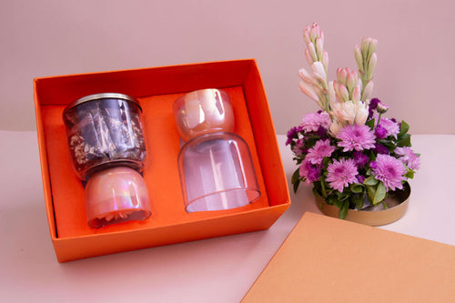 Candle Glass Jar Hamper