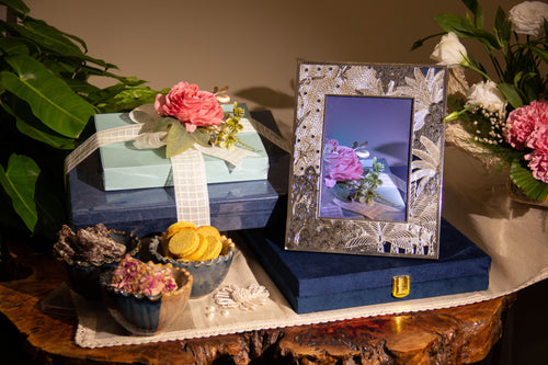 Intricate Silver Photo Frame