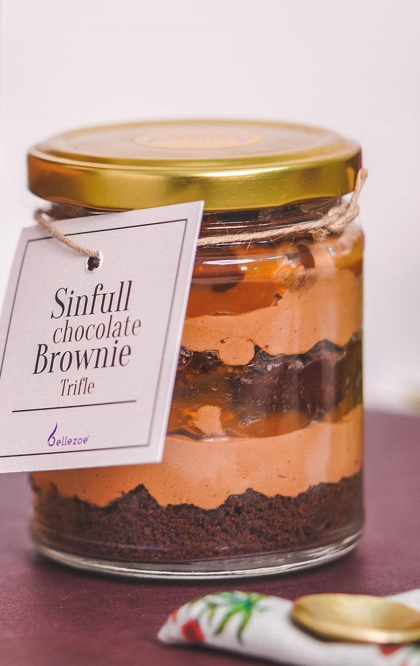 Sinful Chocolate Brownie Trifle